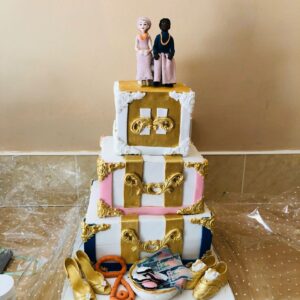 Square Buttercream Cakes