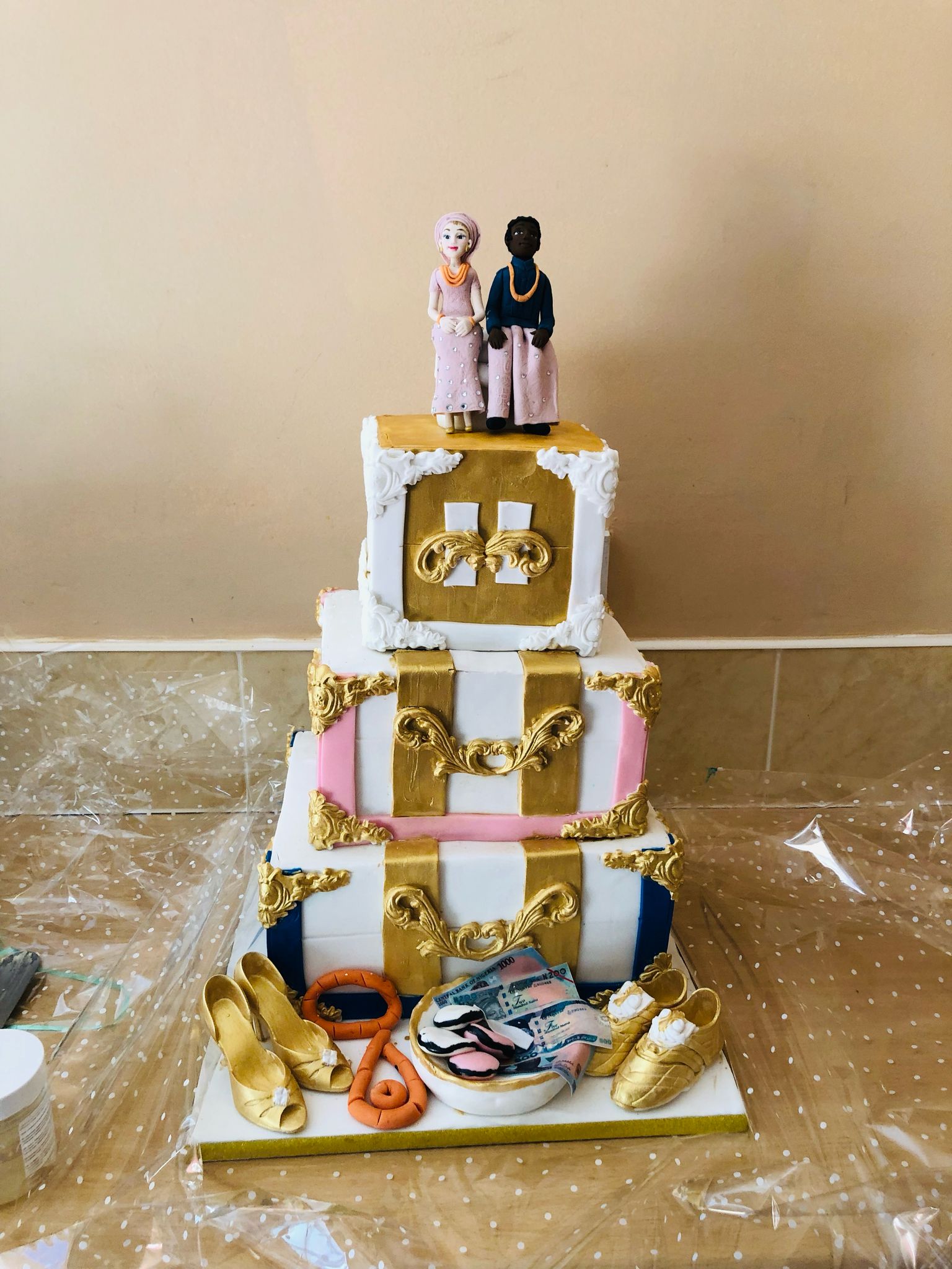 Square Buttercream Cakes
