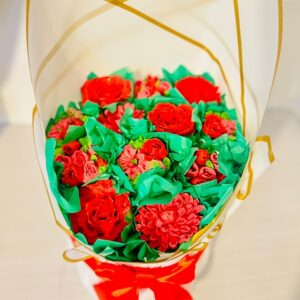 12-Cupcake Flower Bouquet